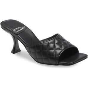 Jeffrey Campbell Quilted Mr. Big Kitten Heel Size 7.5